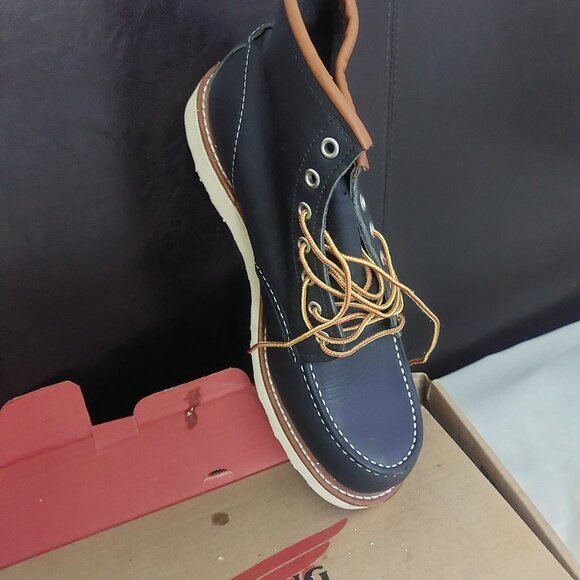 Red wing shoes navy 6" MOC size 10 FOR Men - Picture 4 of 11